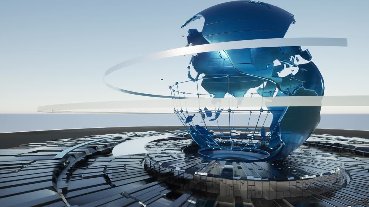 3d мировые новости фоновый цикл