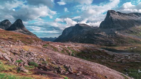 Narrow-road-winds--through-the-mountainous-plateau