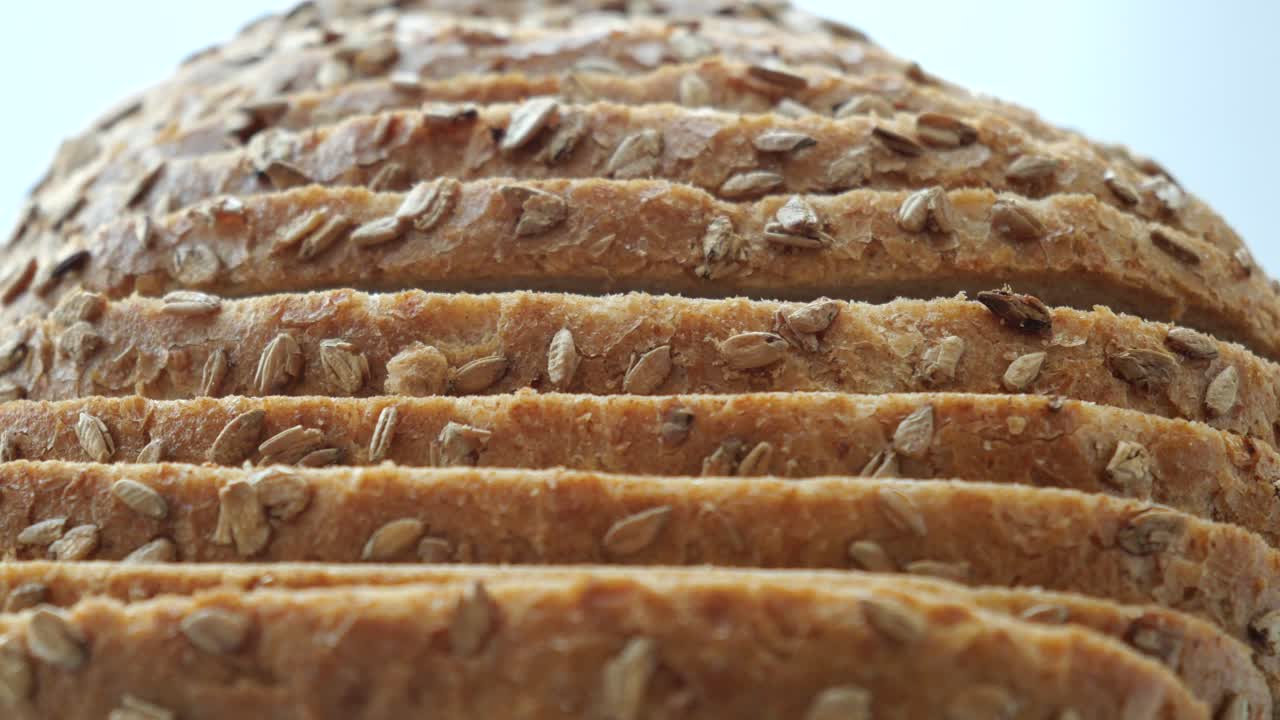 pan de trigo entero en rodajas