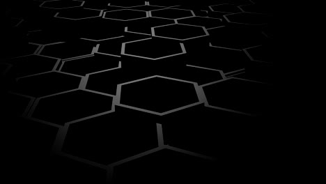 el fondo de los hexágonos