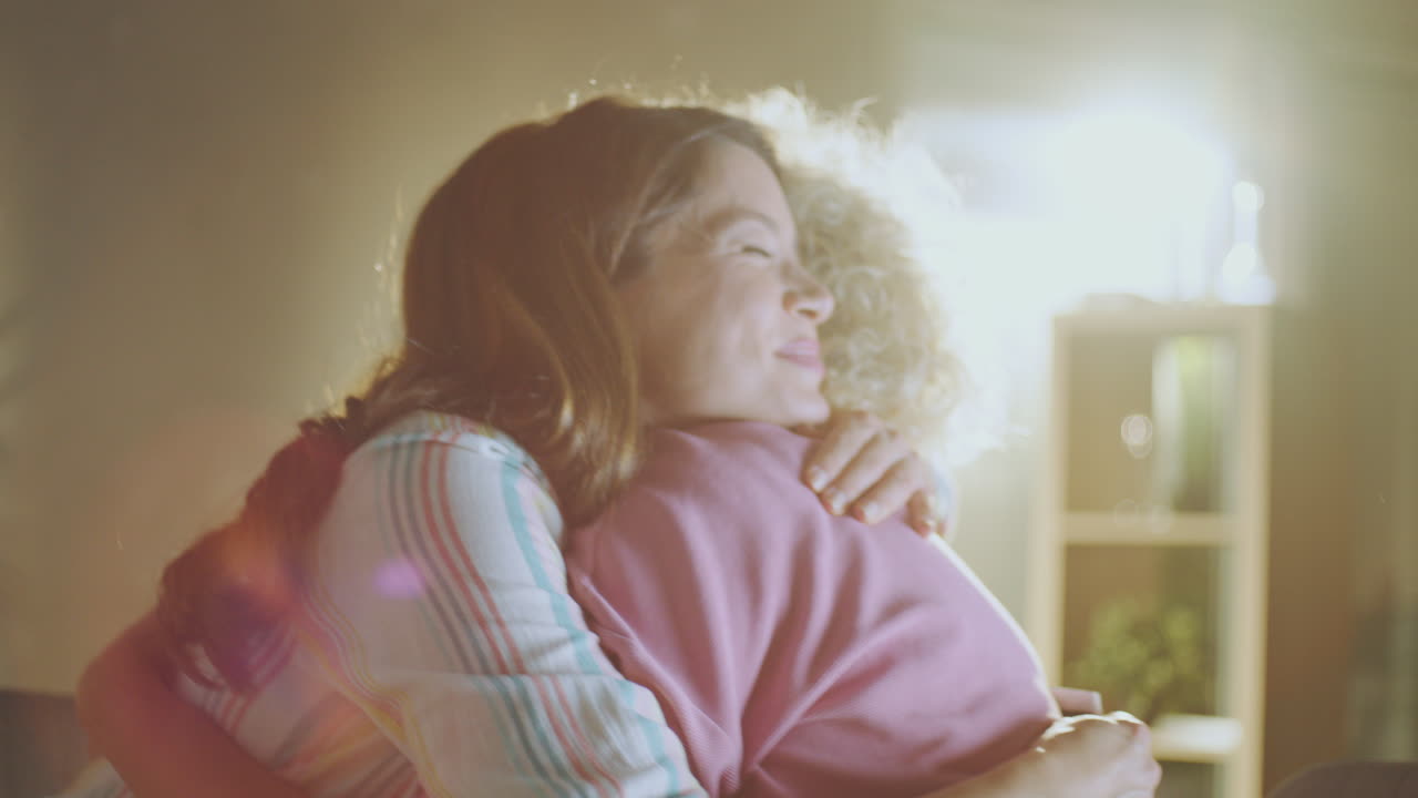 un abrazo lleno de amor