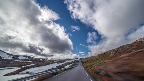 a drive on aurlandsfjellet road in norway-4