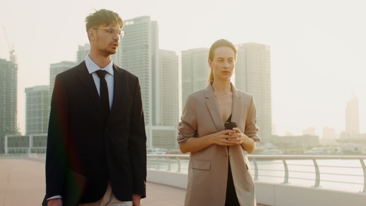 도시 풍경에서 는 비즈니스 전문가