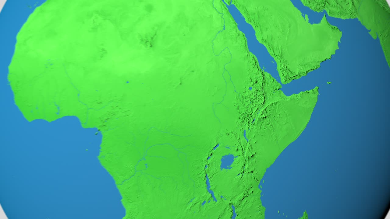 hacer zoom en el mapa 3d de etiopía