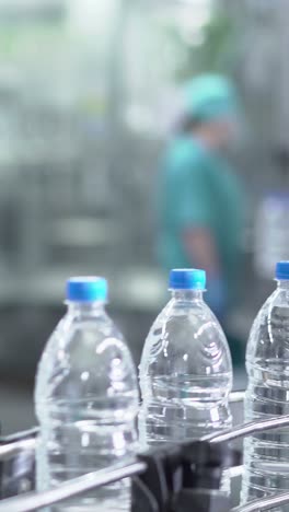 línea de producción de botellas de agua