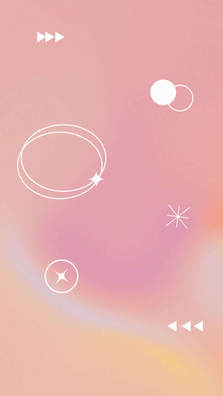 Soft Pastel Gradient Background with Geometric Shapes | Premium Stock ...