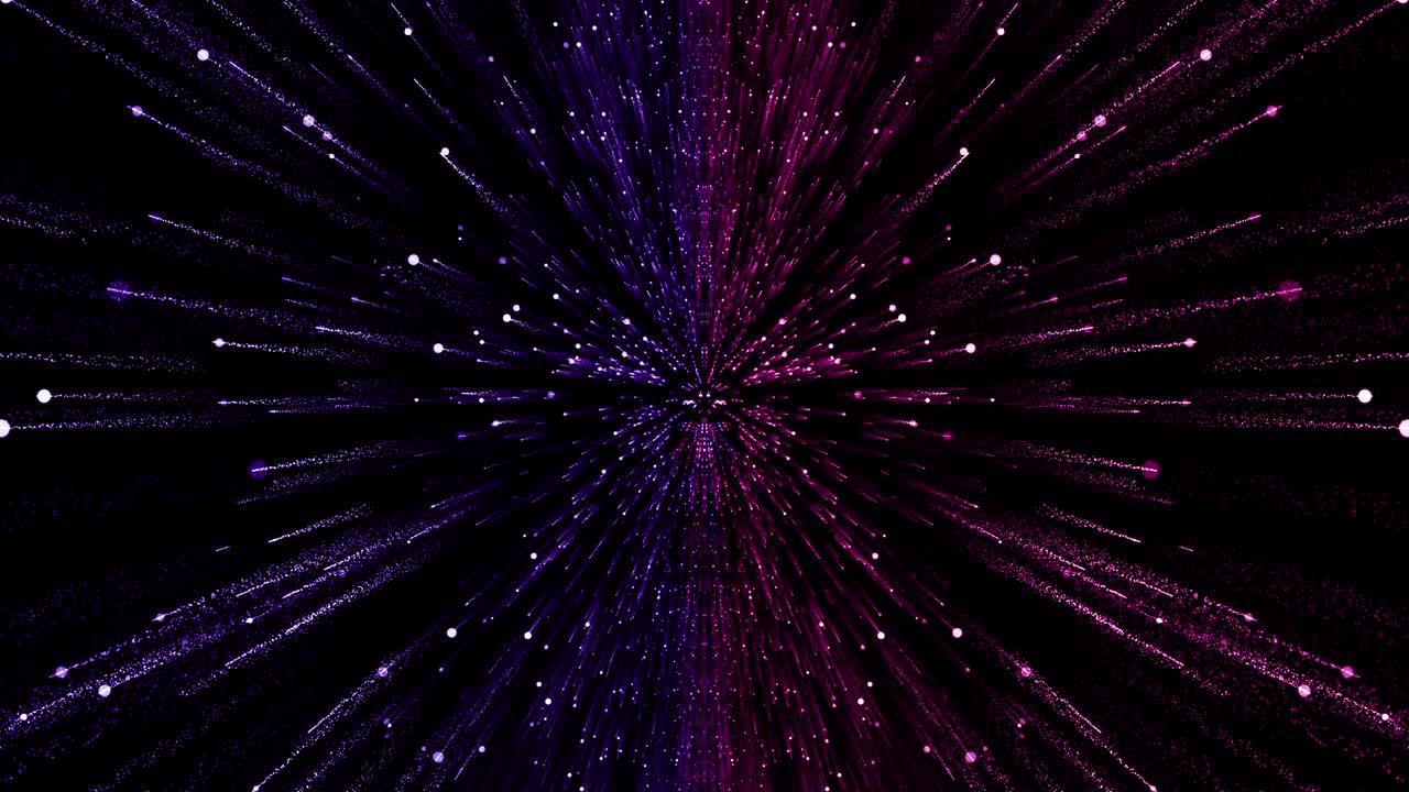 Particles pink violet event game trailer titles cinematic concert stage background loop