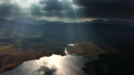 lough acoose, kerry, ireland, march 2022