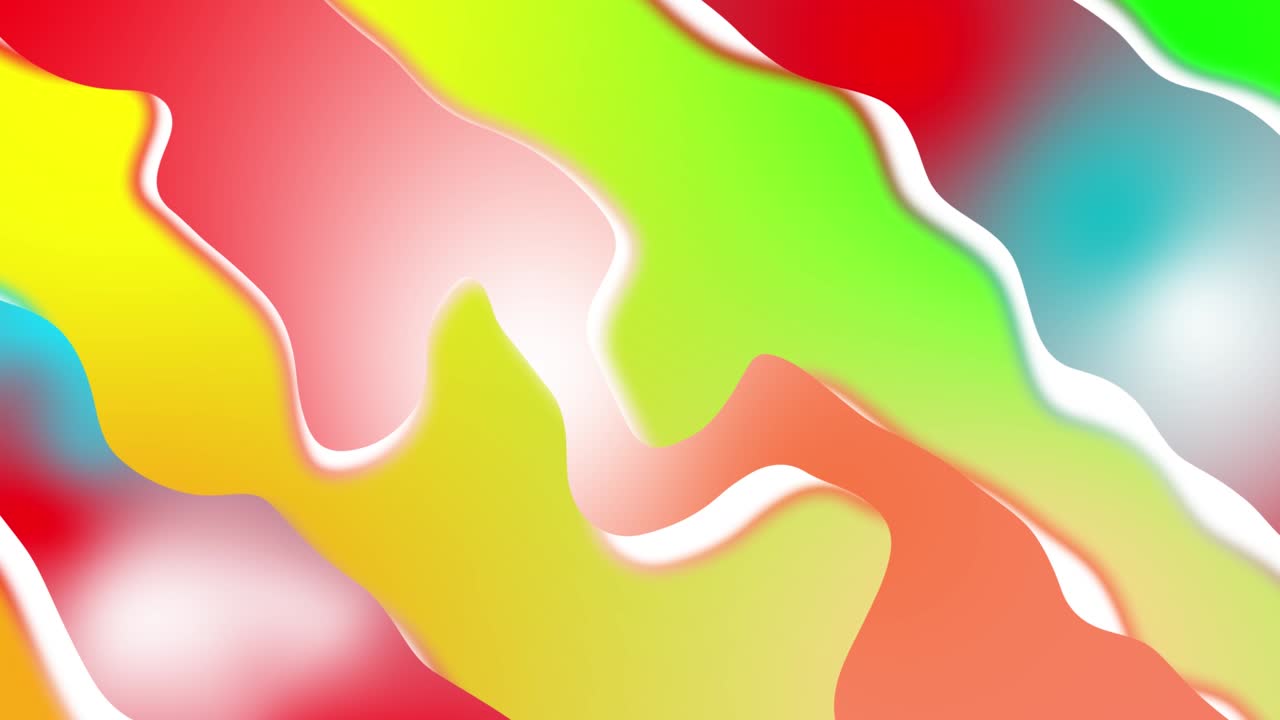 abstracto colorido línea de gradiente suave fondo ondulado 4.mp4