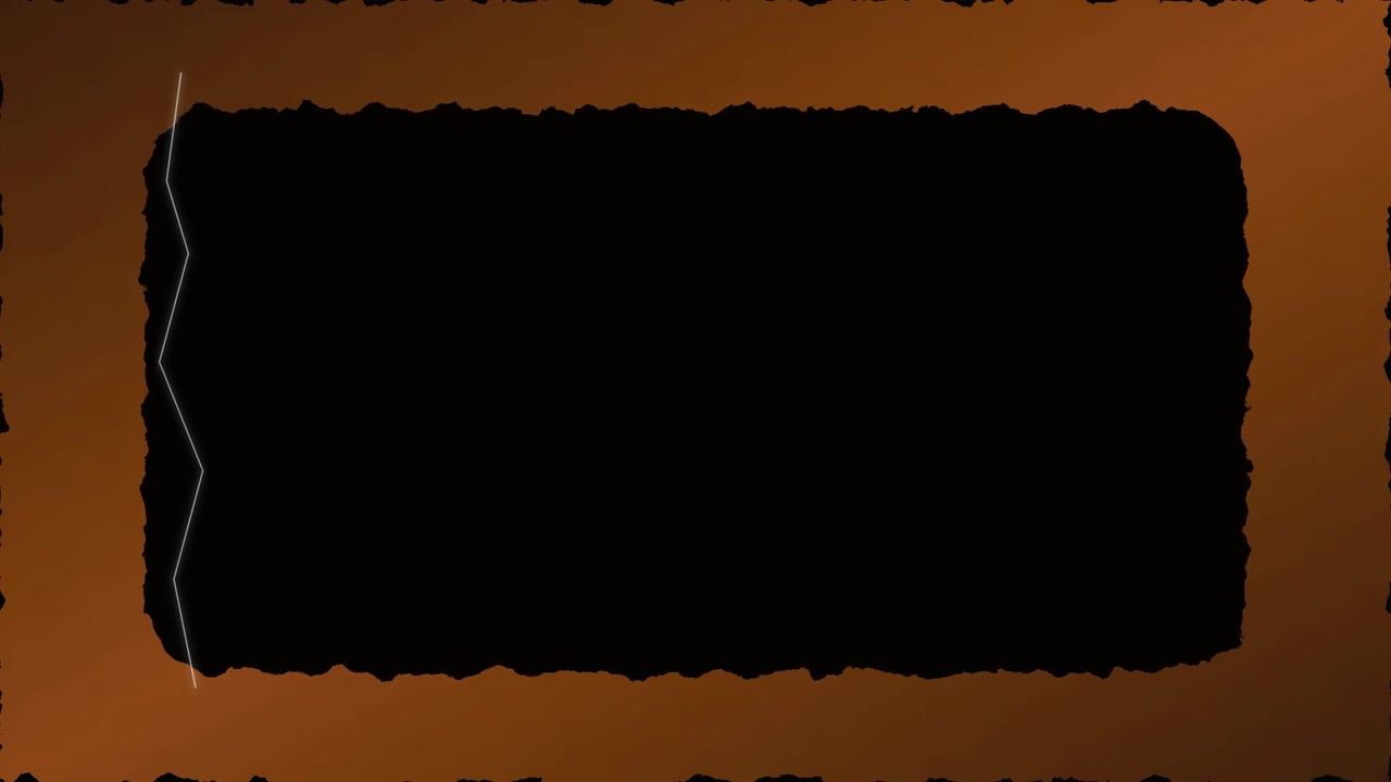 Abstract Brown Paper Texture Frame with Moving Edge