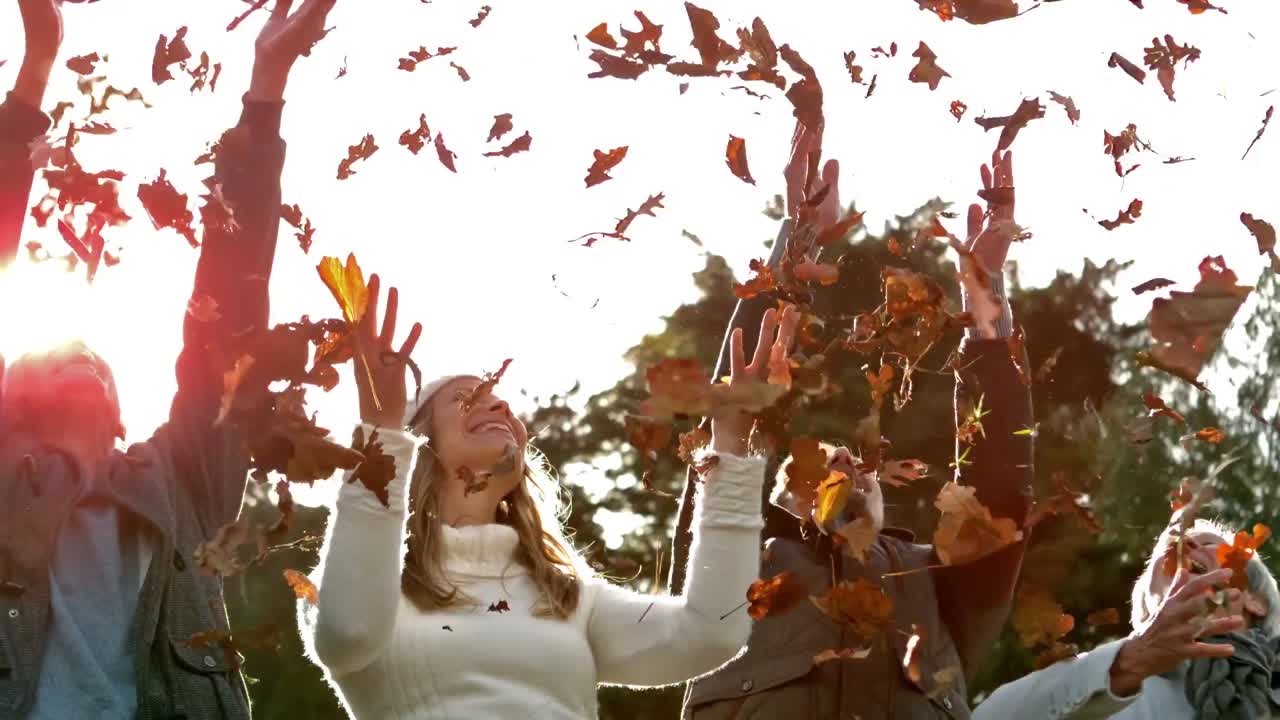 행복 한 가족 이 함께 즐겁게 지내는 것