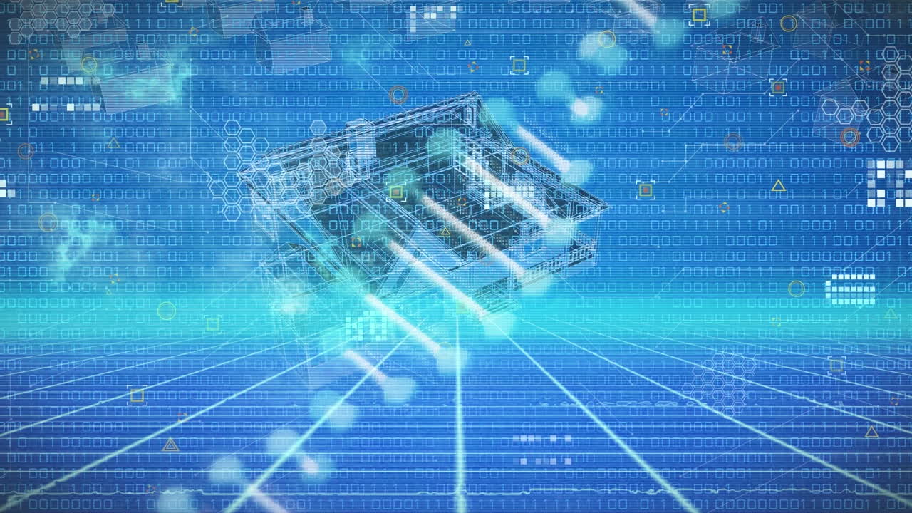 디지털 하우스 (digital houses) 를 통해 dna 스트랜드의 애니메이션과 데이터 처리가 가능합니다.