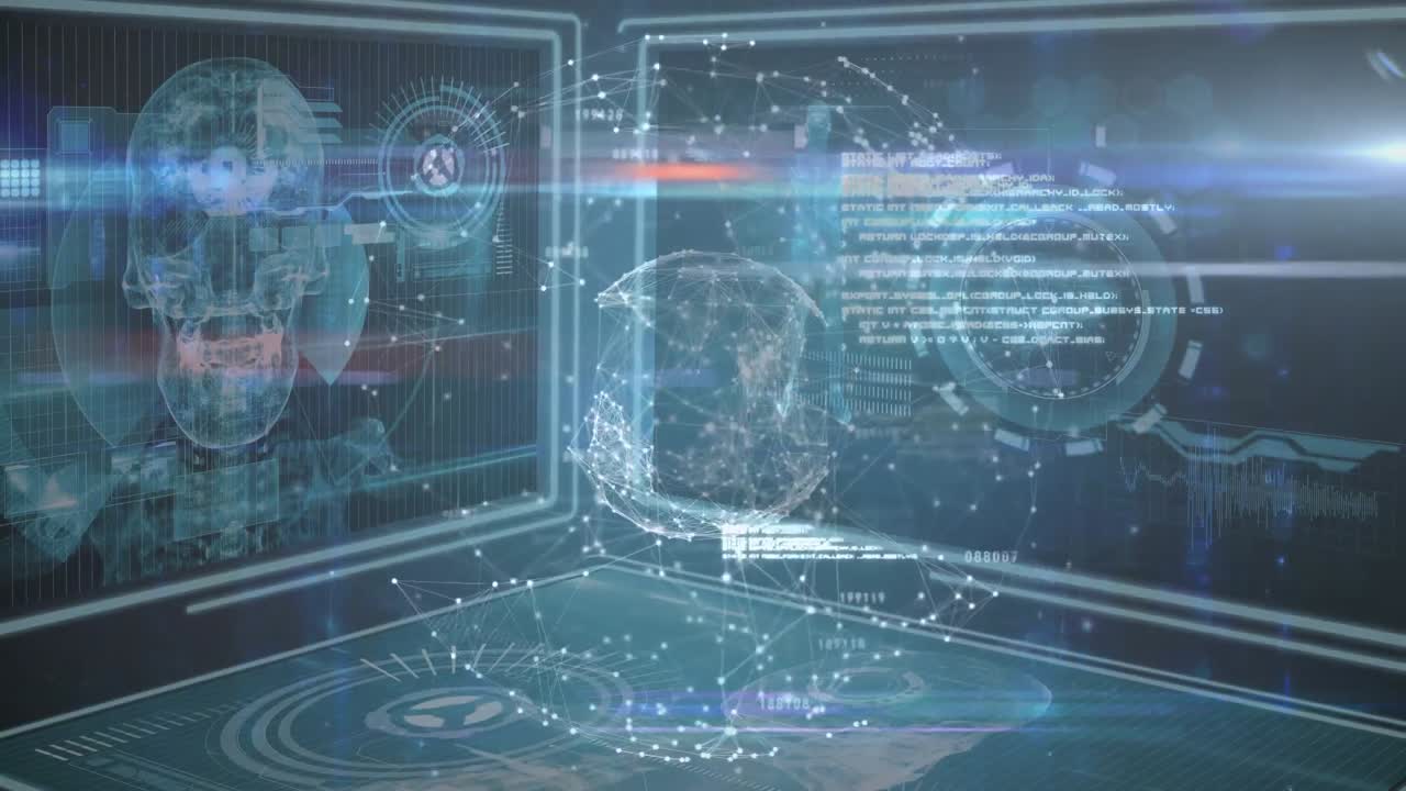 기술과 데이터 프로세싱으로 뇌의 애니메이션