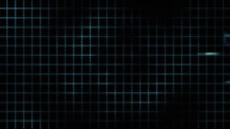 fondo de movimiento animado generado por computadora que muestra conjuntos de chips de placa base de circuito de computadora