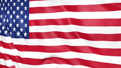 flag of the united states of america waving