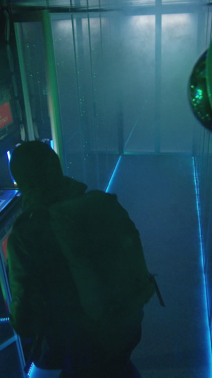 Cyberattack in a Data Center