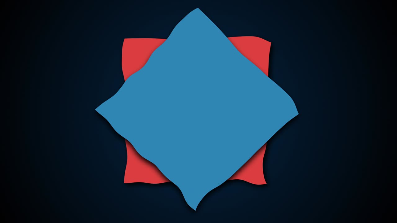 컴퓨터는 추상적인 웹 배경을 생성합니다. 액체 사각형 모양의 3d 렌더링