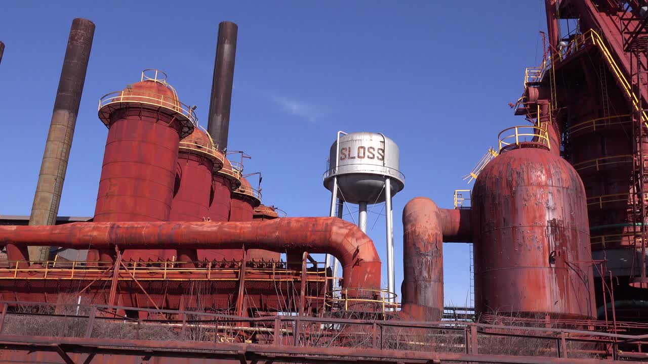 los hornos sloss abandonados en birmingham alabama muestran un trozo del pasado industrial de estados unidos 1
