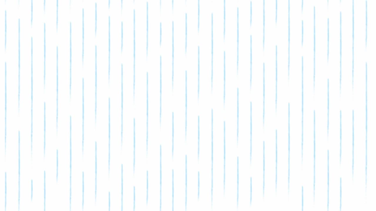 Loop animation of continuous rainfall