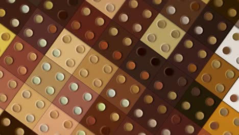 abstract geometric pattern with brown circles