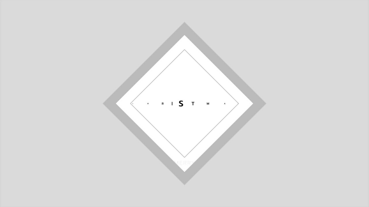 ⁇  그라디엔트의 사각형과 함께 메리 크리스마스