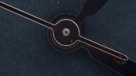 the center of the wrist watch on a macro shot