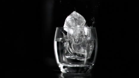 vodka splashing in super slow motion