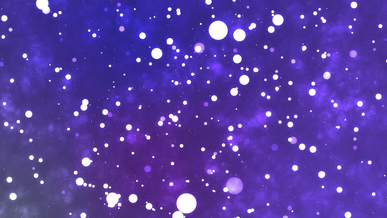 떠다니는 폴카 점 입자 애니메이션 모션 그래픽