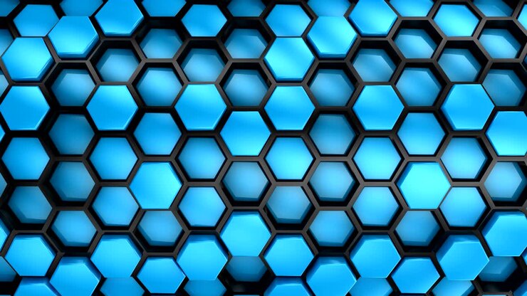 Hintergrund aus Sechsecken