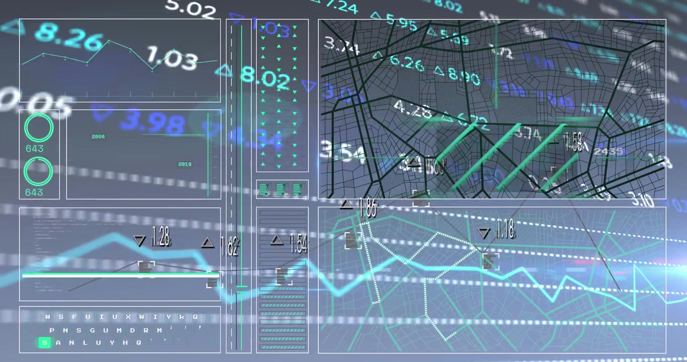 Digital Financial Data Dashboard with Real-Time Market Analytics