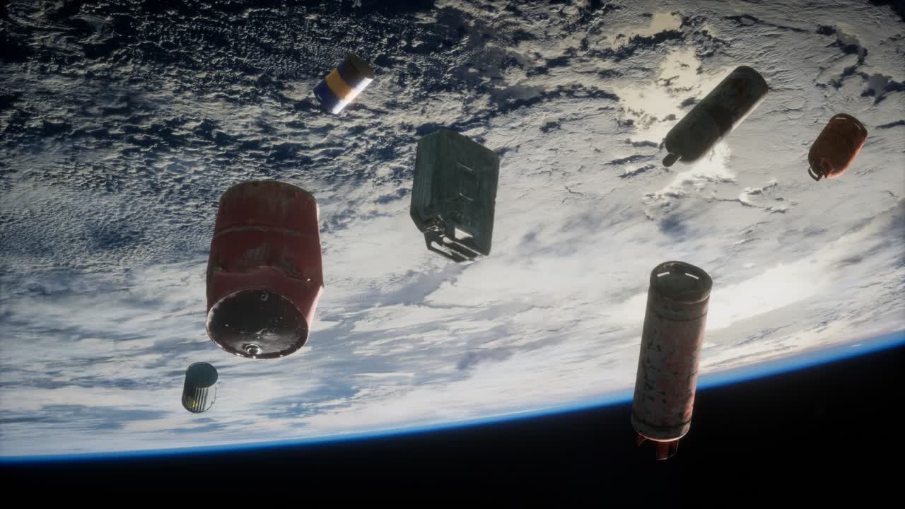 지구와 우주 대기의 오염