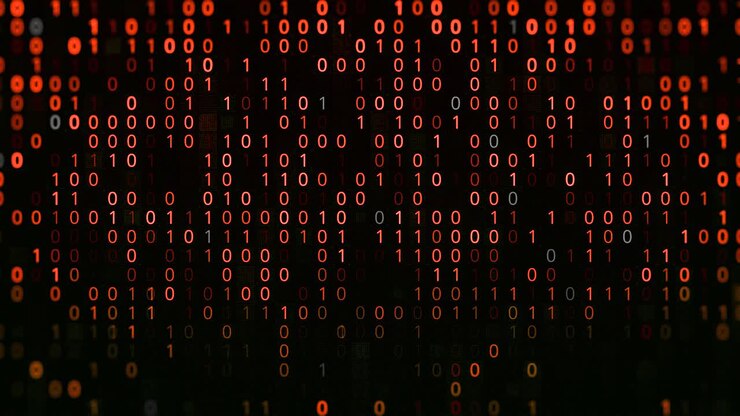 Binary Code Background