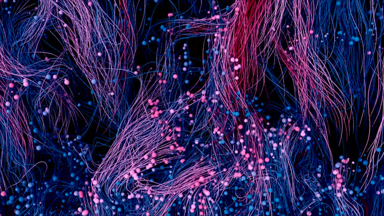 Abstract Color Trails.