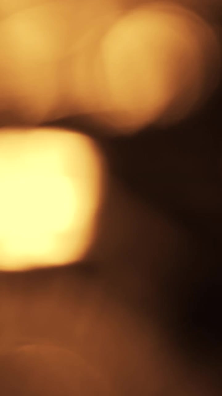 Vazamentos de Luz Dourados Abstratos e Sobreposições Bokeh