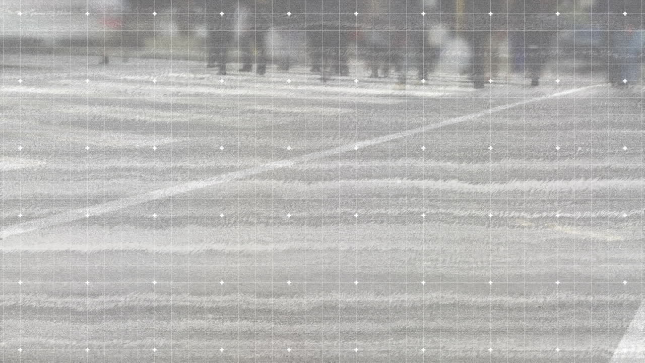 도시 거리 에서 바쁜 통근자 들