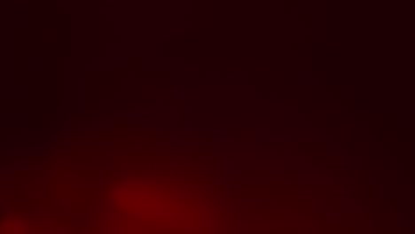 red light flare effect in dark. real optical flare animation