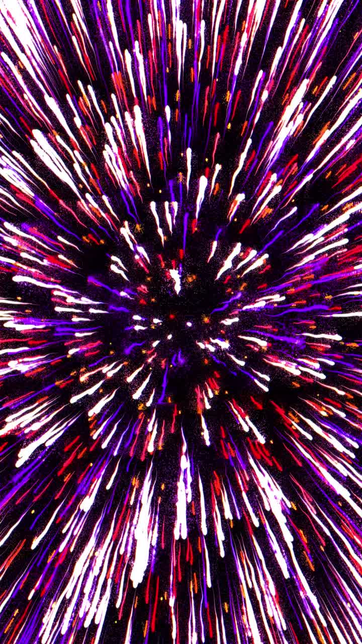 explosión de fuegos artificiales abstractos