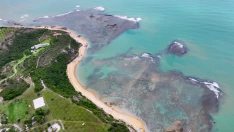Espelho Beach In Porto Seguro Bahia Brazil