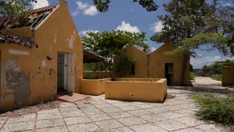 the ruins of the old plantage karpata on bonaire