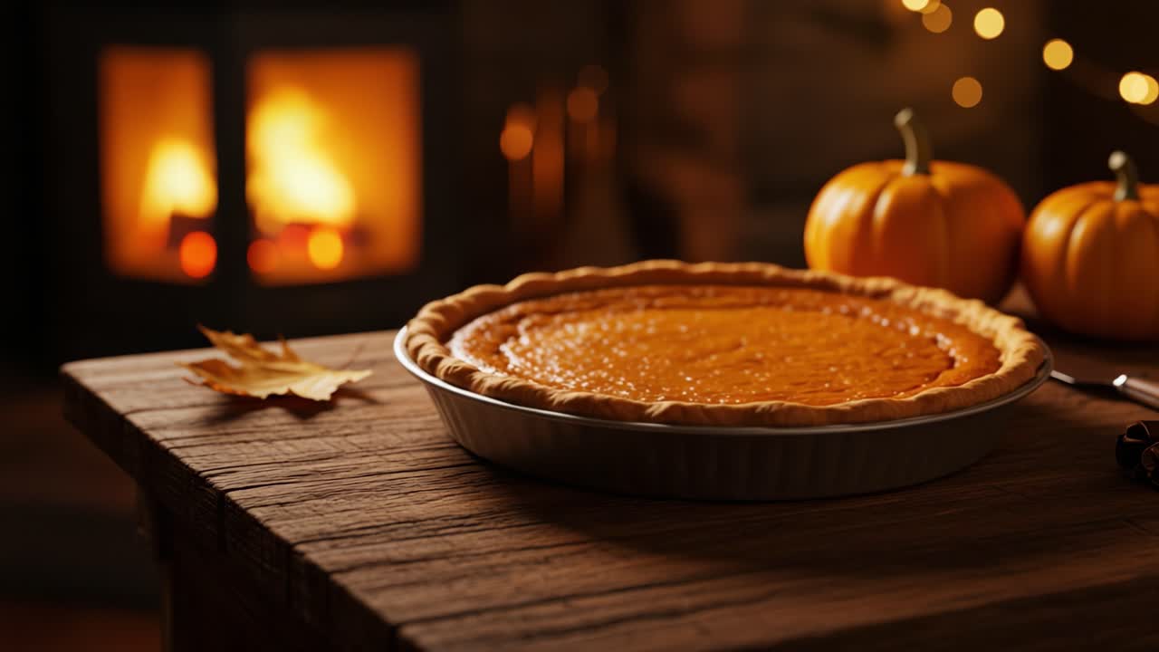pumpkin,pie,autumn,cozy,fireplace,warmth,wood,rustic,table,pumpkins,lighting,seasonal,delicious,baking,fall,harvest,homemade,spices,comfort,food,tasty,orange,golden,decor,holiday,sweet,dinner,family,gathering,traditional,crust,slice,treat,slices,autumnal,setting,nature,leaf,background,flicker