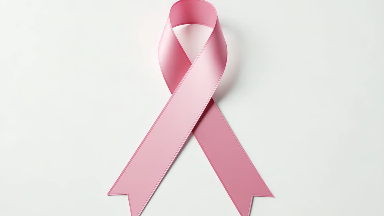 Pink ribbon | Premium Stock Video Footage