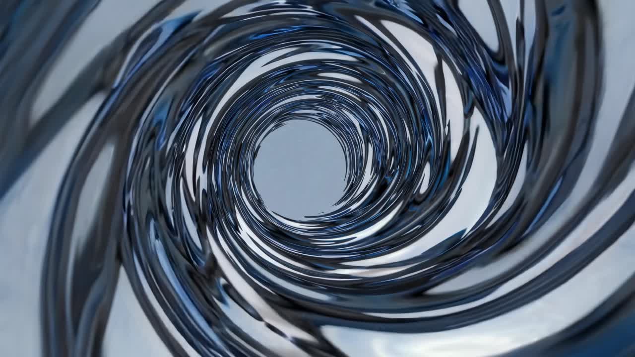 추상적인 나선형 터널