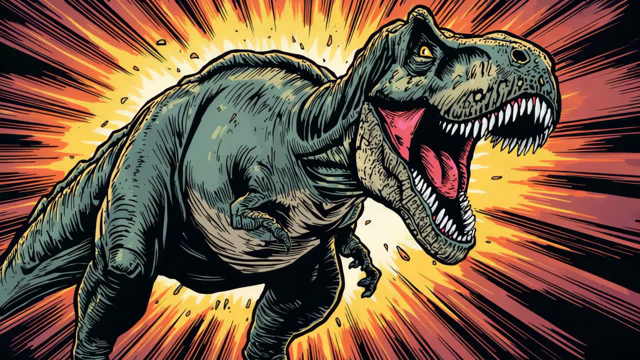 Tyrannosaurus Rex Illustration