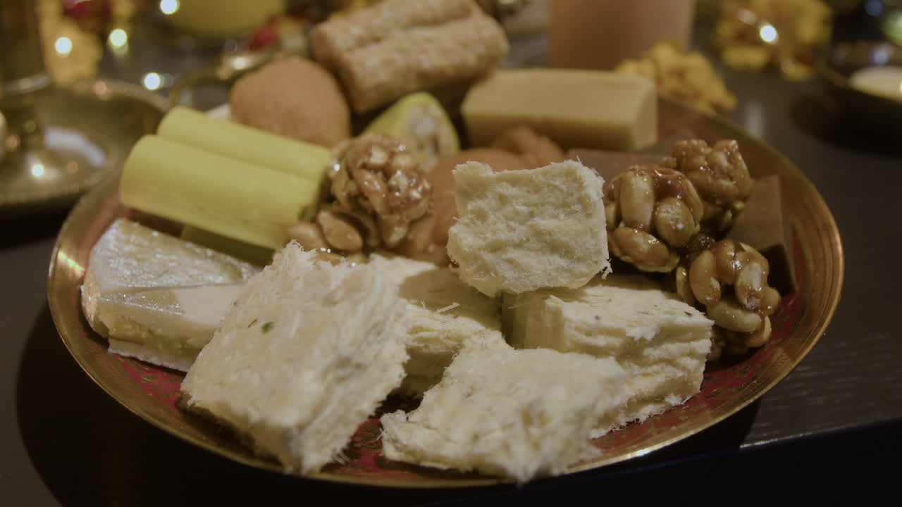 Selection of Indian Sweets