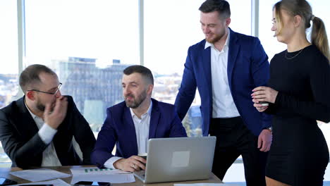 stylish business brainstorming. professional creative discussions.