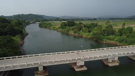 Newly-built-bridge-across-the-river-in-the-Philippines