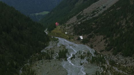 morrena de valentina y retirada del glaciar