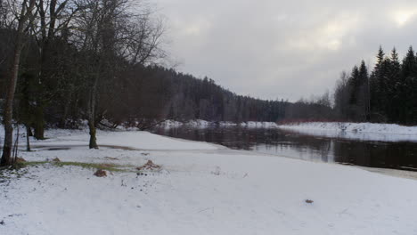 vidzeme de letonia en el mes de enero