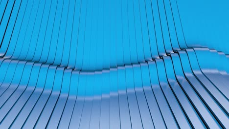 3d animated looping digital blue lines - 4k background