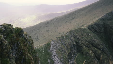 A-timelapse-of-the-Moelwyn-Mountains-near-Tanygrisiau,-North-Wales,-UK